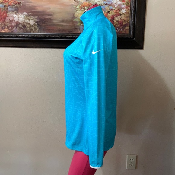 Nike Pro Yoga Running Jacket Half Zip Size Large - Picture 2 of 9